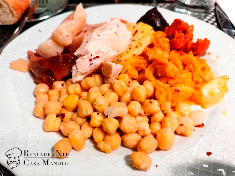 cocido madrileño, Restaurante Casa Manolo